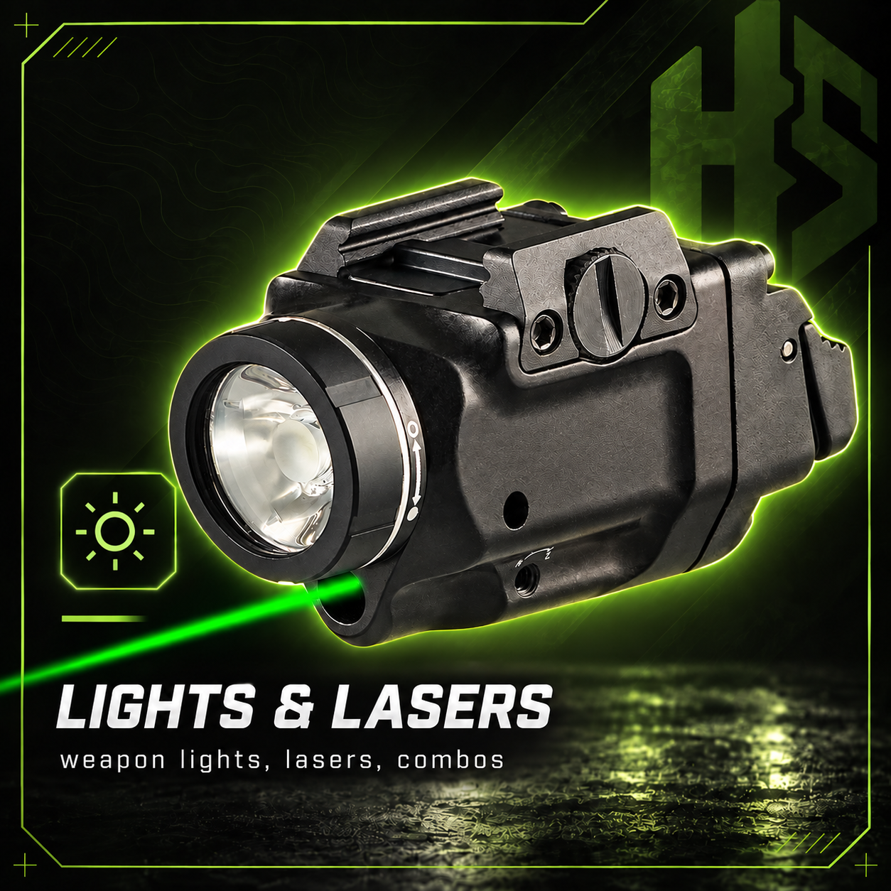 Pistol Lights & Lasers